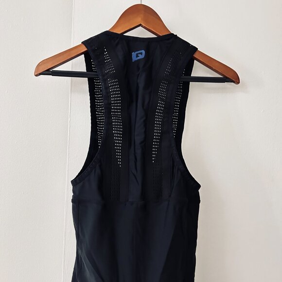 IQ TURAM Mens size M Cycling Bib Black Padded Biking Activewear Shorts bevisible - Picture 4 of 16